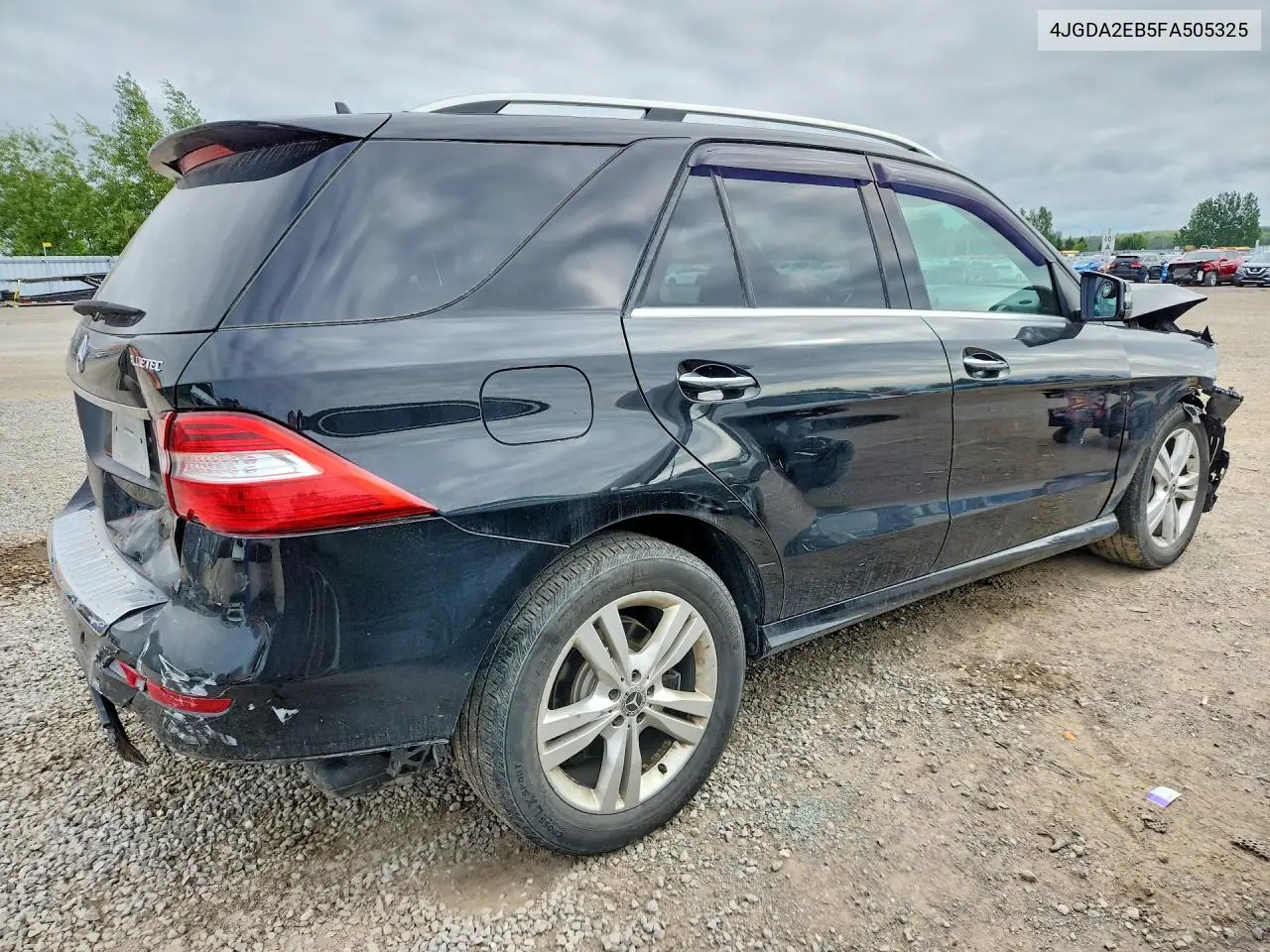 2015 Mercedes-Benz Ml 350 Bluetec VIN: 4JGDA2EB5FA505325 Lot: 59713816
