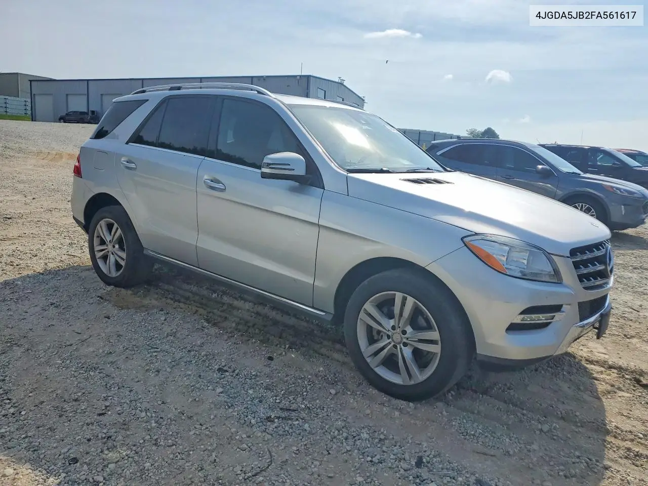 2015 Mercedes-Benz Ml 350 VIN: 4JGDA5JB2FA561617 Lot: 59946856