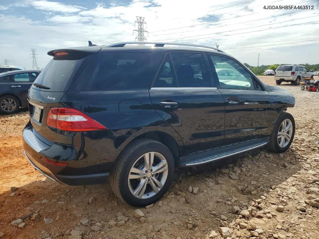 2015 Mercedes-Benz Ml 350 4Matic VIN: 4JGDA5HB5FA463512 Lot: 60498986