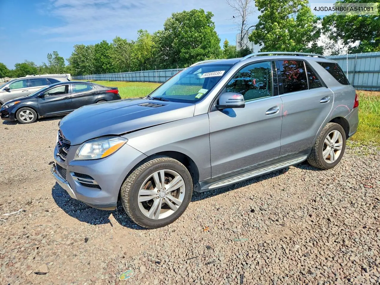 2015 Mercedes-Benz Ml 350 4Matic VIN: 4JGDA5HB0FA541081 Lot: 60580036