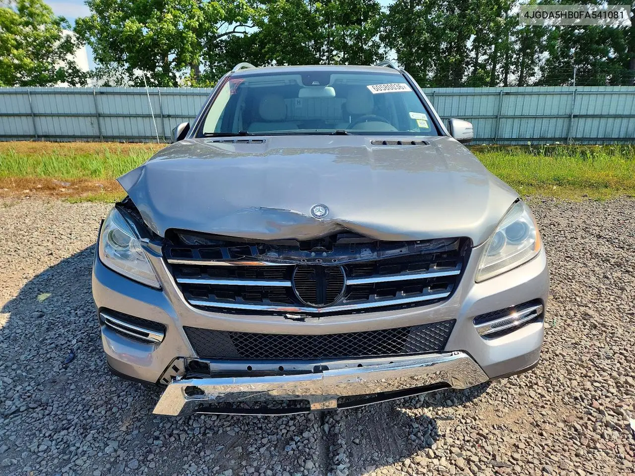 2015 Mercedes-Benz Ml 350 4Matic VIN: 4JGDA5HB0FA541081 Lot: 60580036