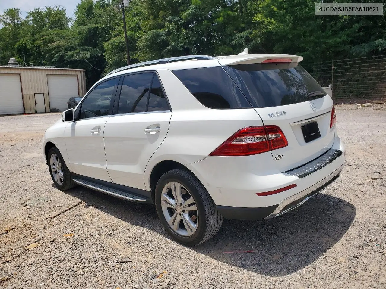 2015 Mercedes-Benz Ml 350 VIN: 4JGDA5JB5FA618621 Lot: 60647516