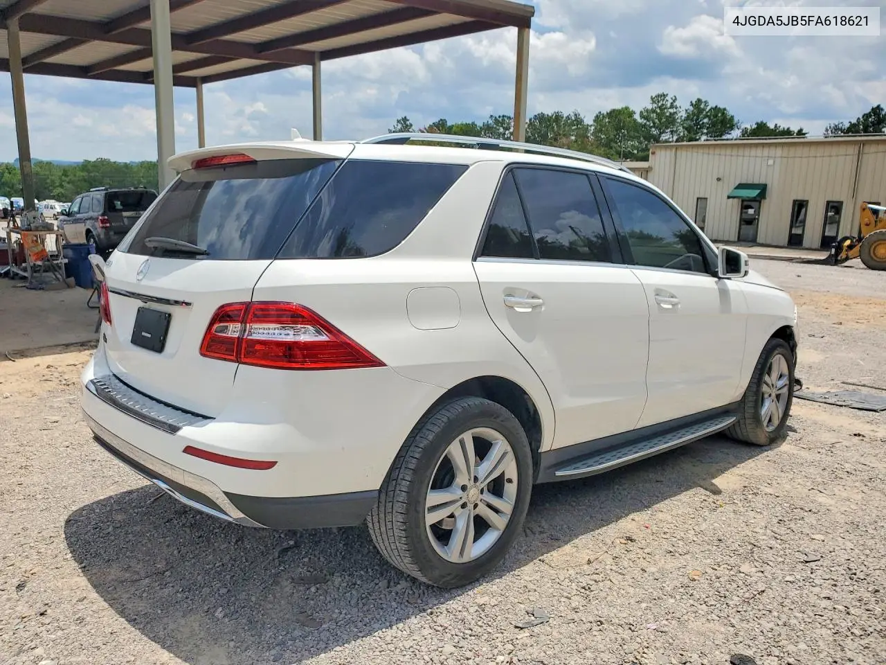 2015 Mercedes-Benz Ml 350 VIN: 4JGDA5JB5FA618621 Lot: 60647516
