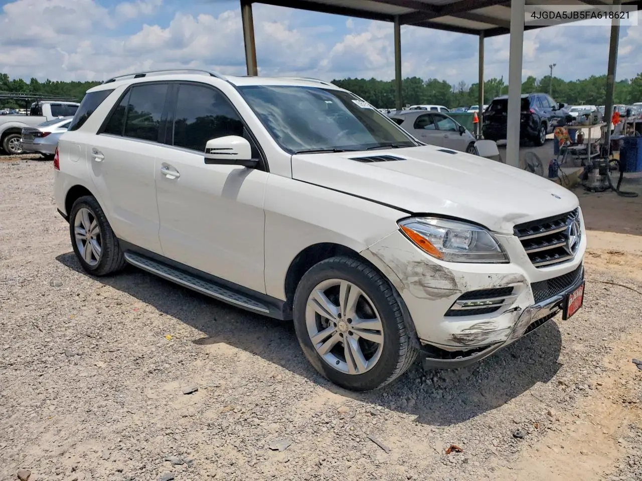 2015 Mercedes-Benz Ml 350 VIN: 4JGDA5JB5FA618621 Lot: 60647516