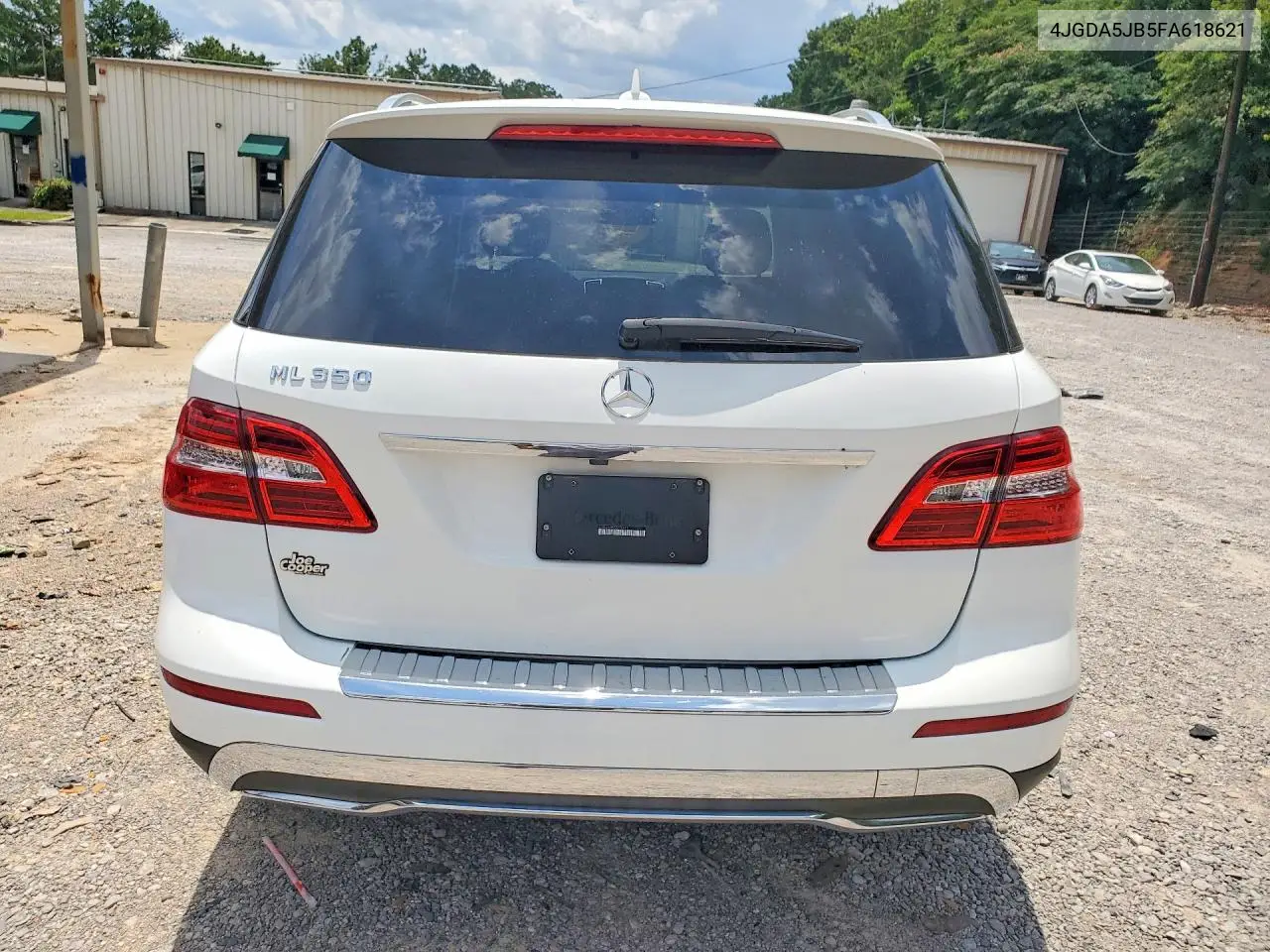 2015 Mercedes-Benz Ml 350 VIN: 4JGDA5JB5FA618621 Lot: 60647516