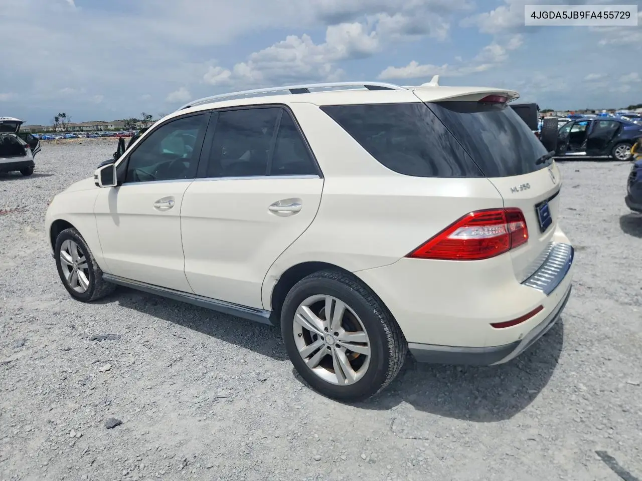 2015 Mercedes-Benz Ml 350 VIN: 4JGDA5JB9FA455729 Lot: 60994956