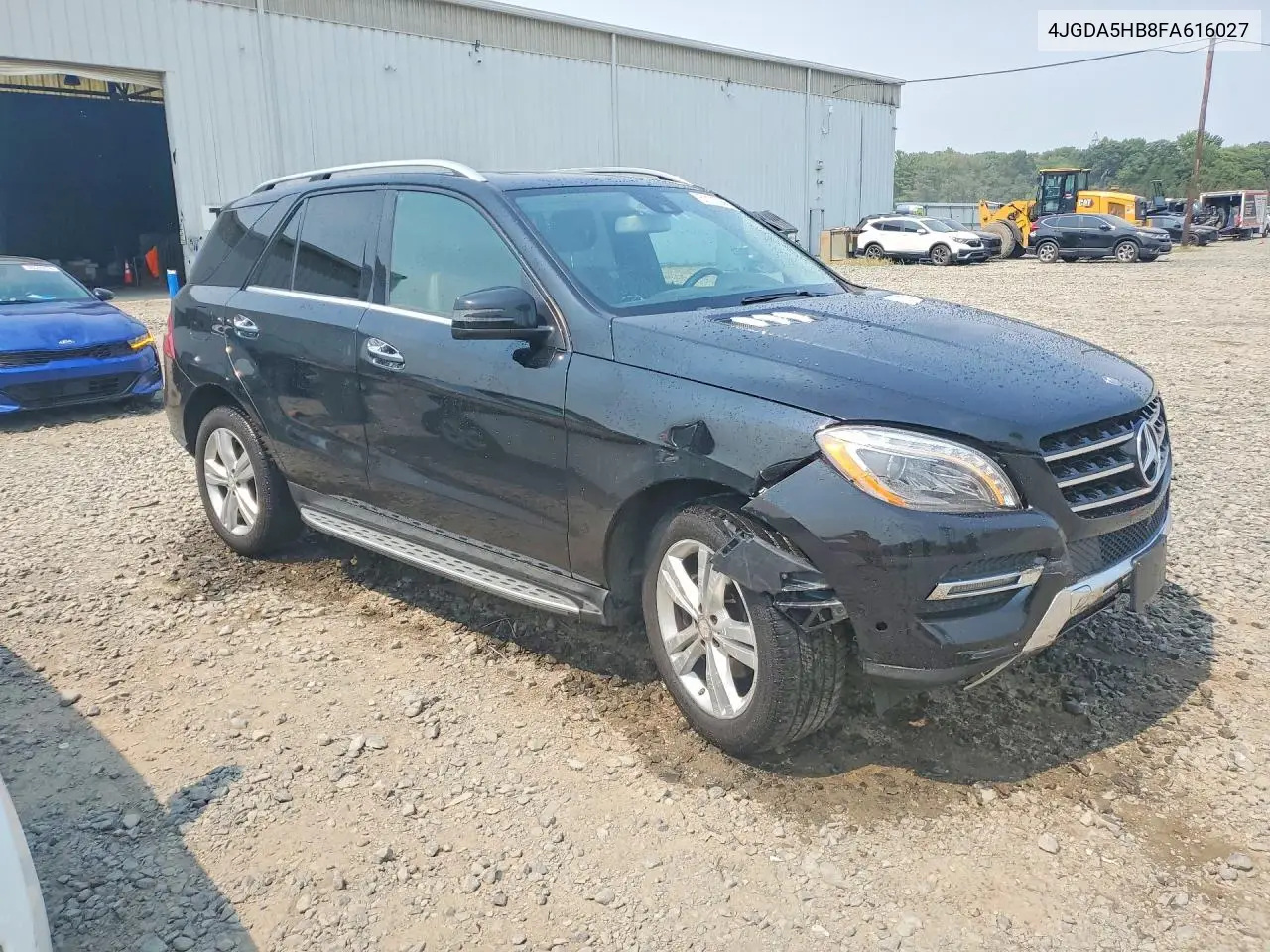 2015 Mercedes-Benz Ml 350 4Matic VIN: 4JGDA5HB8FA616027 Lot: 61115056