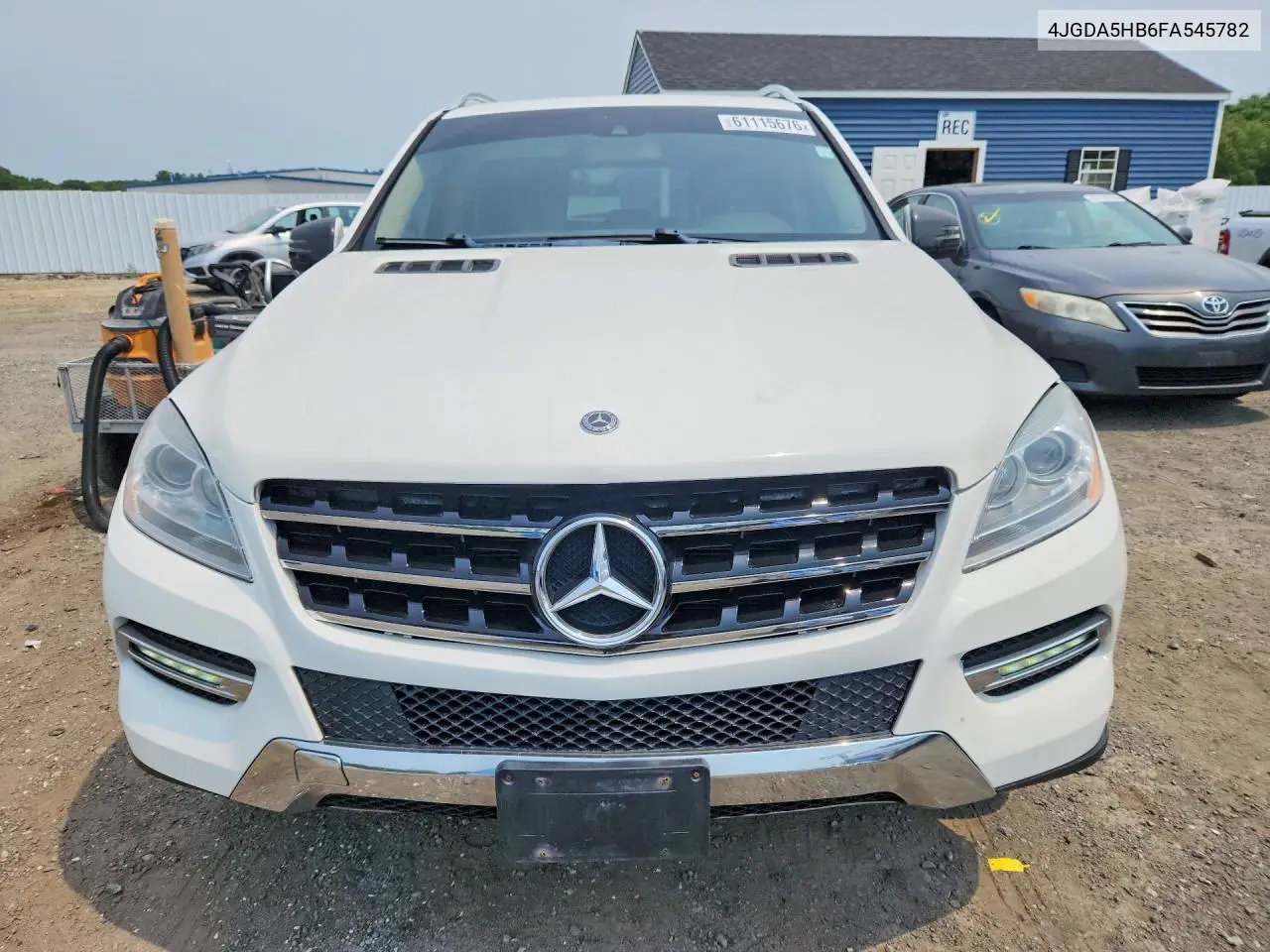 2015 Mercedes-Benz Ml 350 4Matic VIN: 4JGDA5HB6FA545782 Lot: 61115676