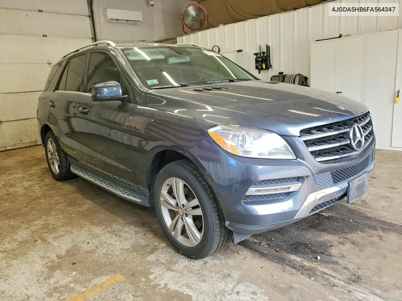 2015 Mercedes-Benz Ml 350 4Matic VIN: 4JGDA5HB6FA564347 Lot: 61175206