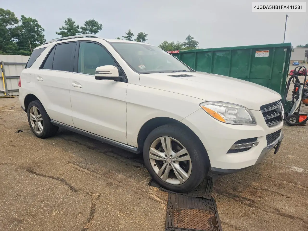 2015 Mercedes-Benz Ml 350 4Matic VIN: 4JGDA5HB1FA441281 Lot: 61486826