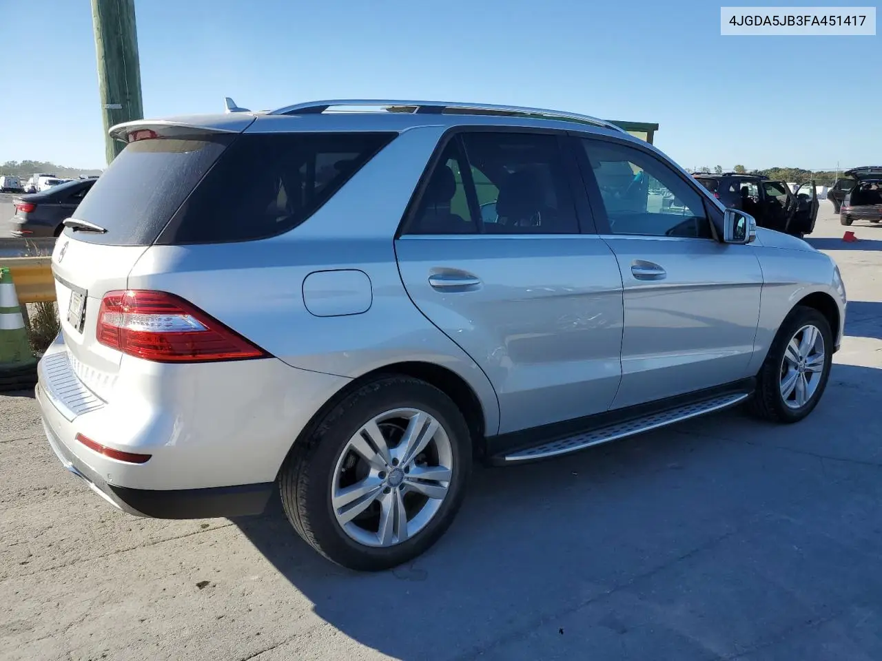 4JGDA5JB3FA451417 2015 Mercedes-Benz Ml 350