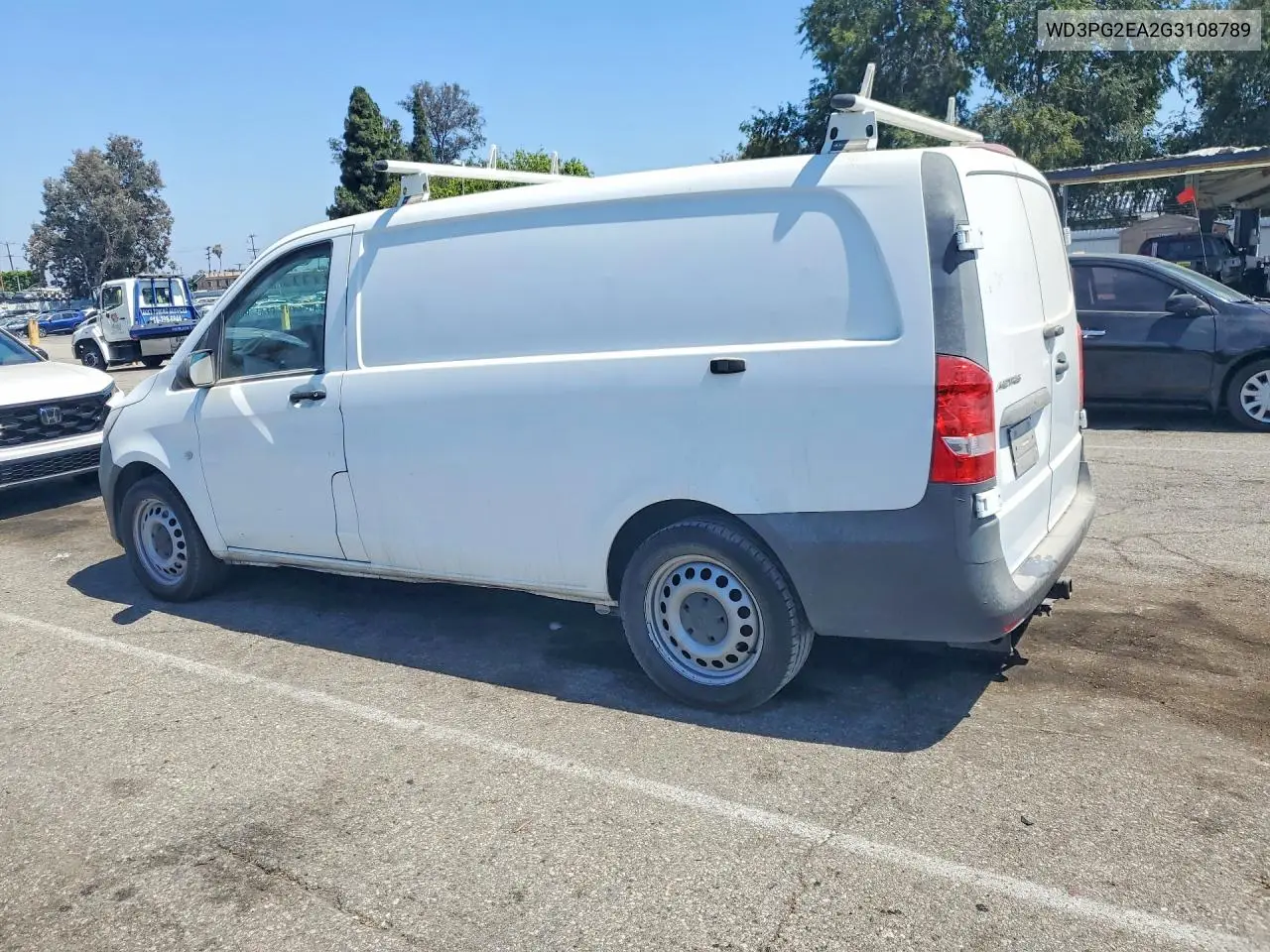2016 Mercedes Benz Metris Delivery Van VIN: WD3PG2EA2G3108789 Lot: 56318836