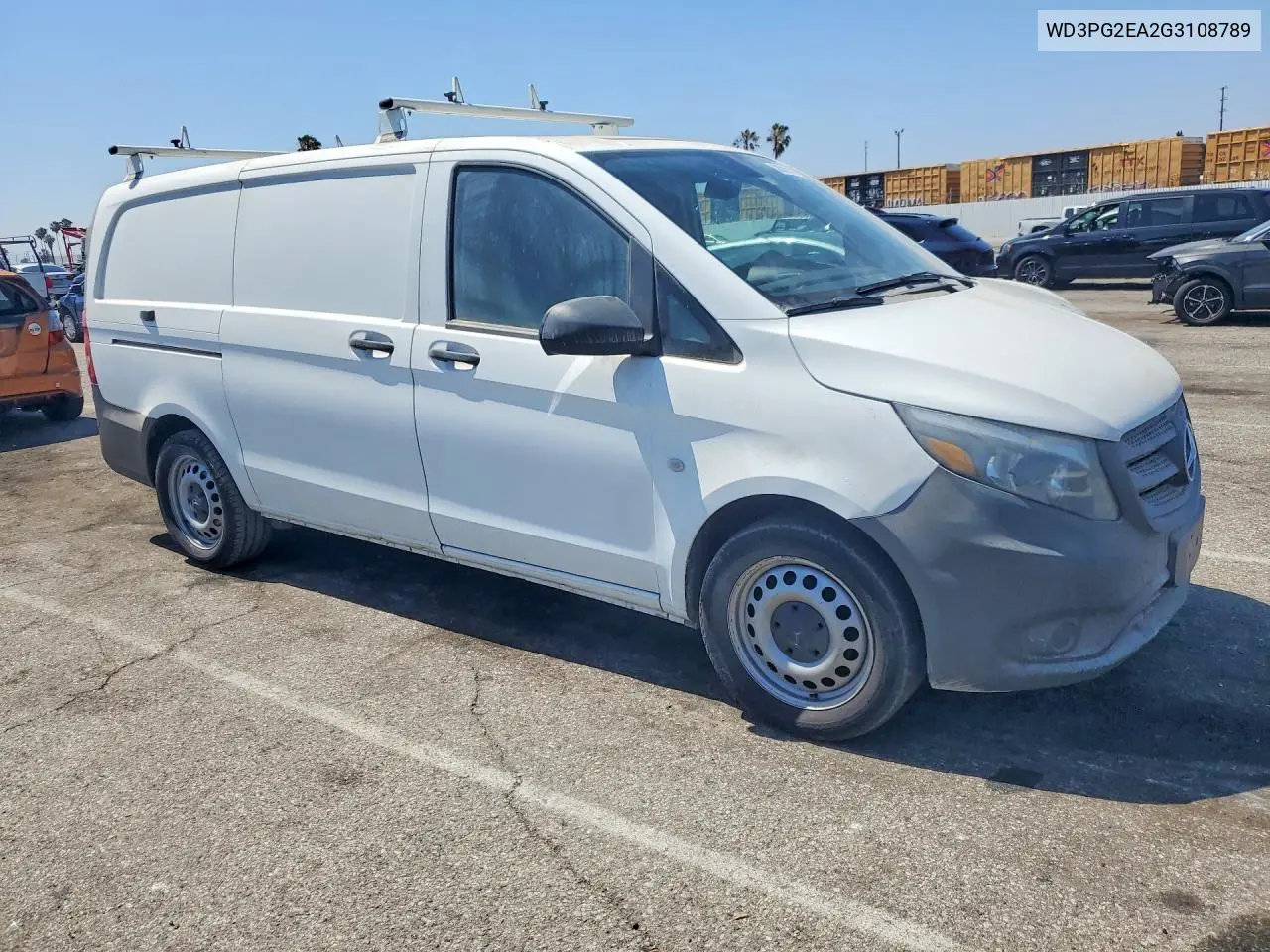 2016 Mercedes Benz Metris Delivery Van VIN: WD3PG2EA2G3108789 Lot: 56318836