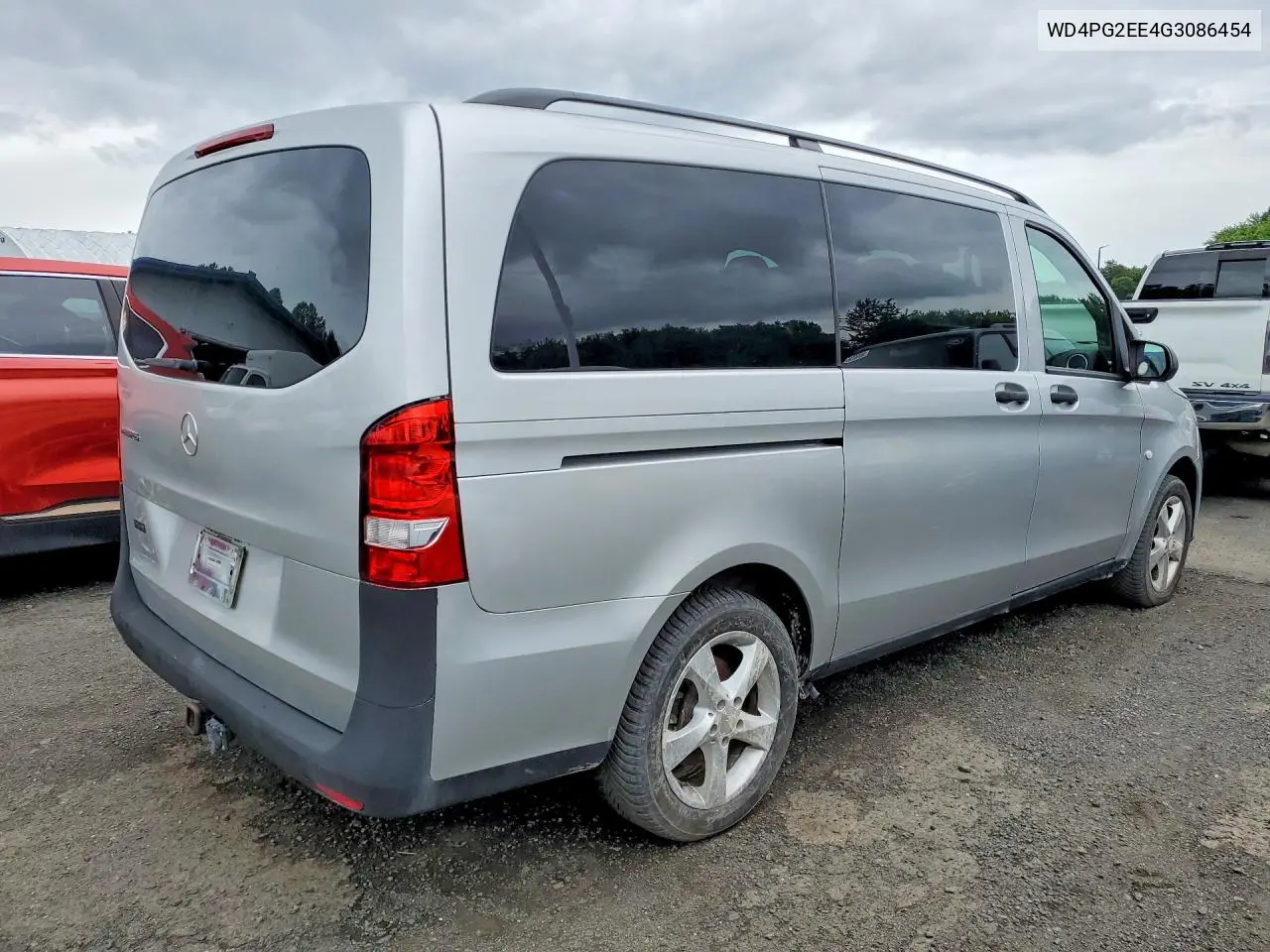 2016 Mercedes-Benz Metris VIN: WD4PG2EE4G3086454 Lot: 57944726
