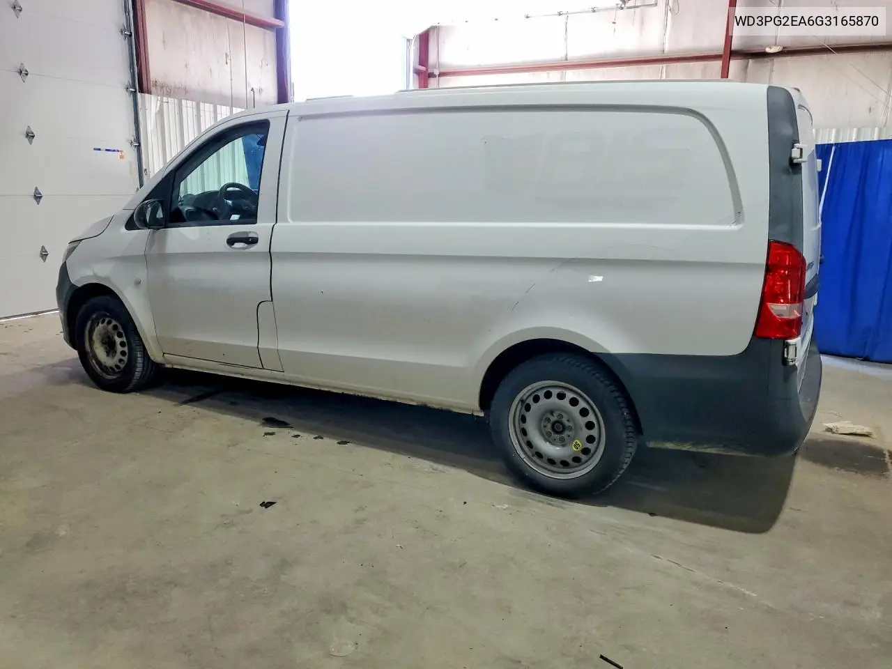 2016 Mercedes-Benz Metris VIN: WD3PG2EA6G3165870 Lot: 58742426