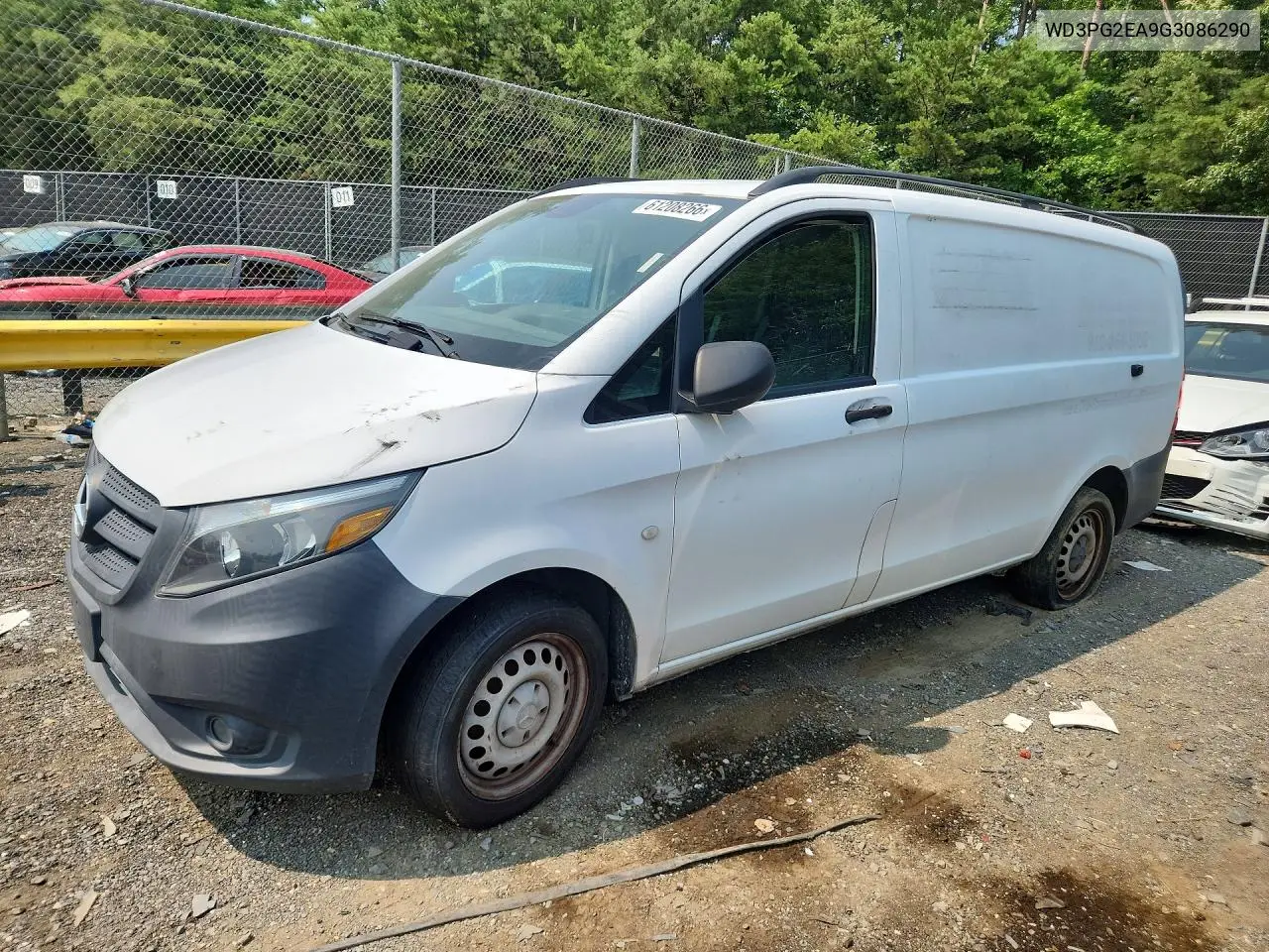2016 Mercedes-Benz Metris VIN: WD3PG2EA9G3086290 Lot: 61208266