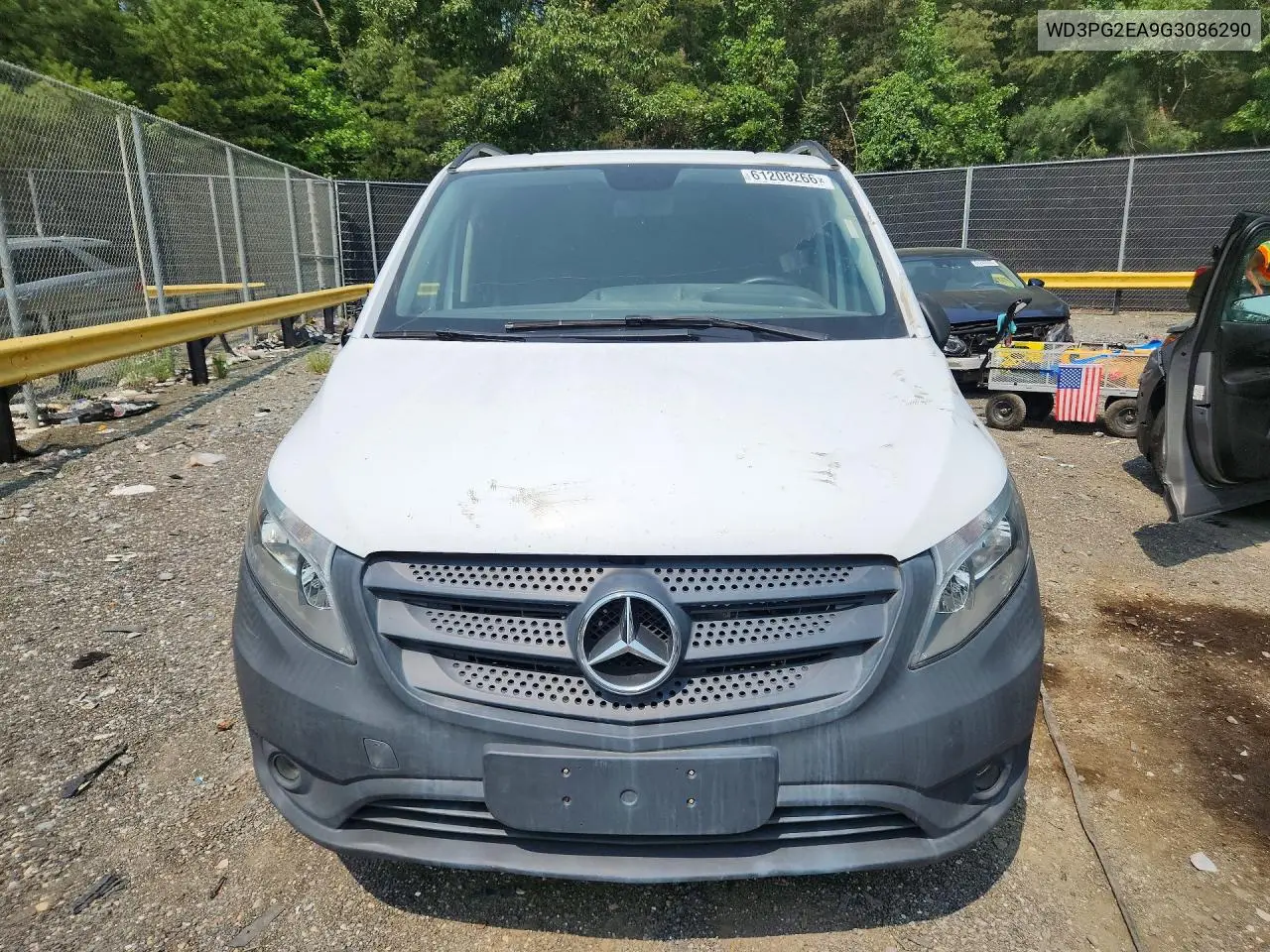 2016 Mercedes-Benz Metris VIN: WD3PG2EA9G3086290 Lot: 61208266