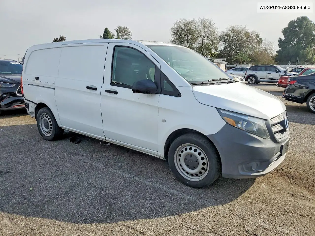 2016 Mercedes Benz Metris Delivery Van VIN: WD3PG2EA8G3083560 Lot: 74291255