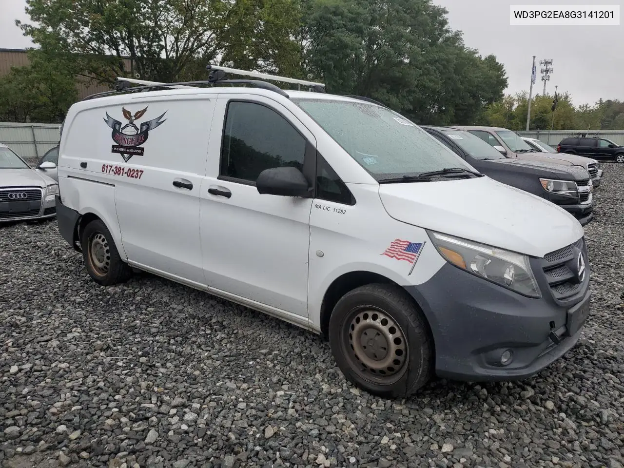 2016 Mercedes-Benz Metris VIN: WD3PG2EA8G3141201 Lot: 82031285