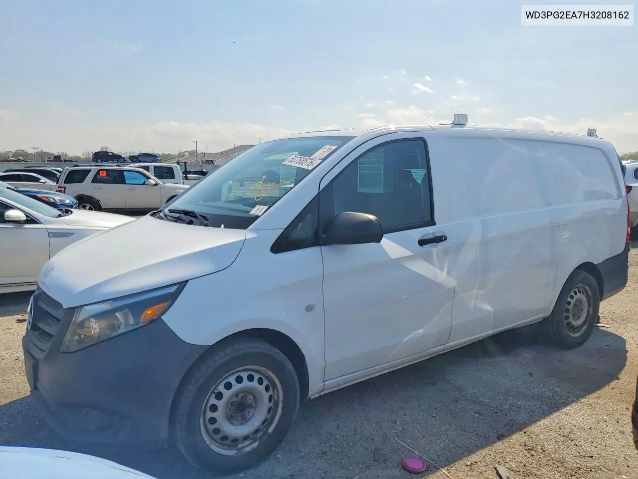 2017 Mercedes-Benz Metris VIN: WD3PG2EA7H3208162 Lot: 50768576
