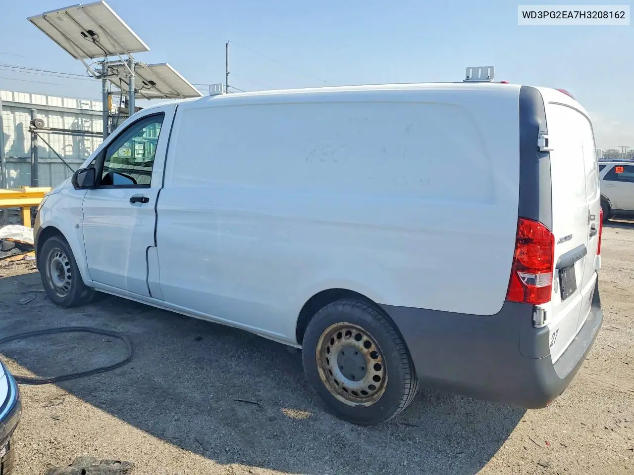 2017 Mercedes-Benz Metris VIN: WD3PG2EA7H3208162 Lot: 50768576