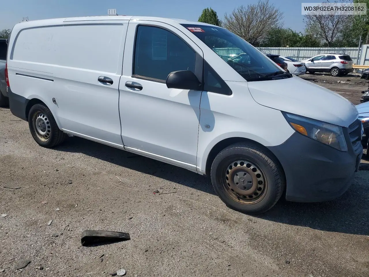 2017 Mercedes-Benz Metris VIN: WD3PG2EA7H3208162 Lot: 50768576