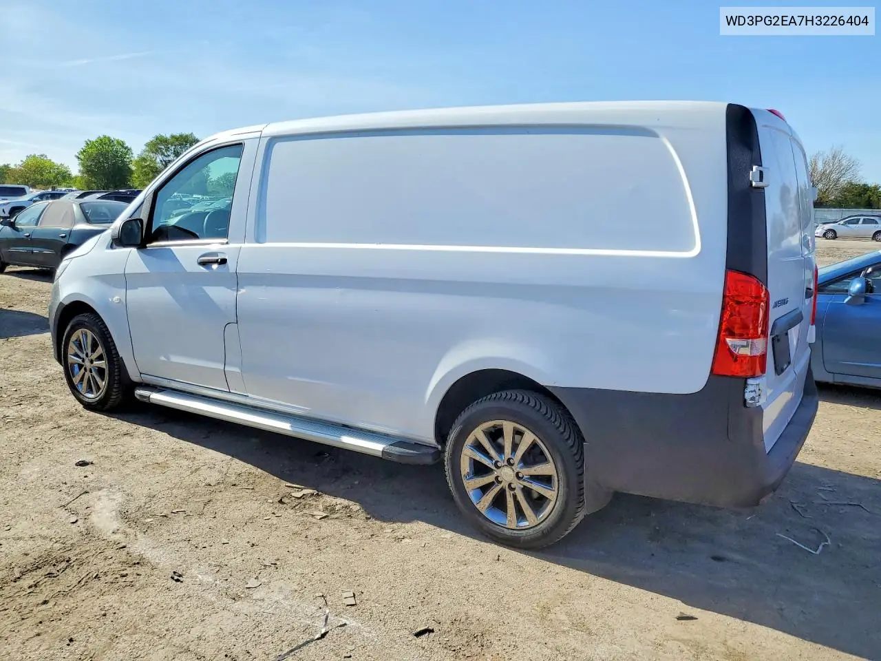 2017 Mercedes-Benz Metris VIN: WD3PG2EA7H3226404 Lot: 53194806