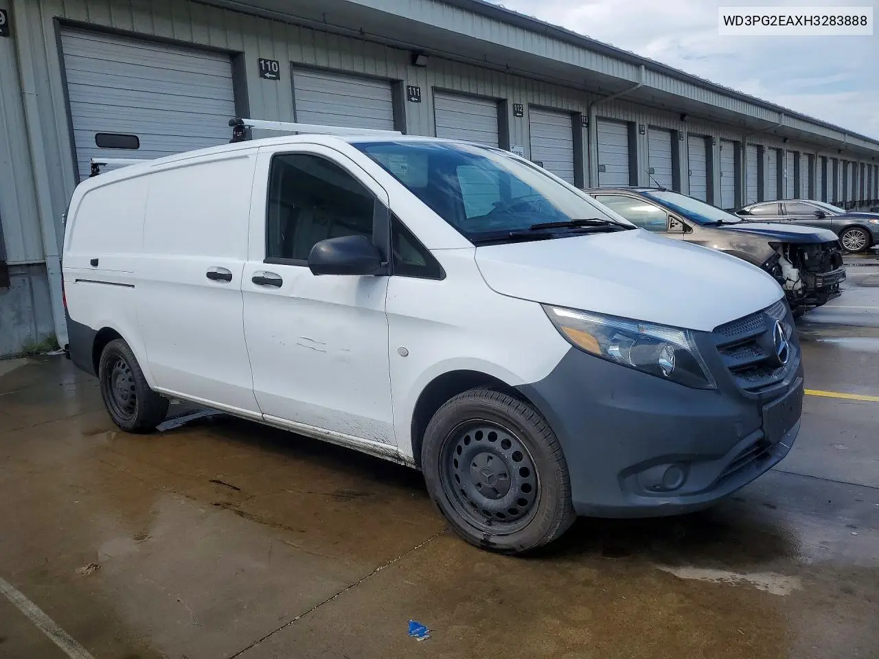 2017 Mercedes-Benz Metris VIN: WD3PG2EAXH3283888 Lot: 59780146