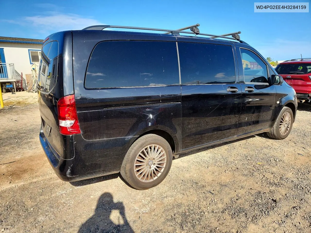 2017 Mercedes-Benz Metris VIN: WD4PG2EE4H3284159 Lot: 61438106