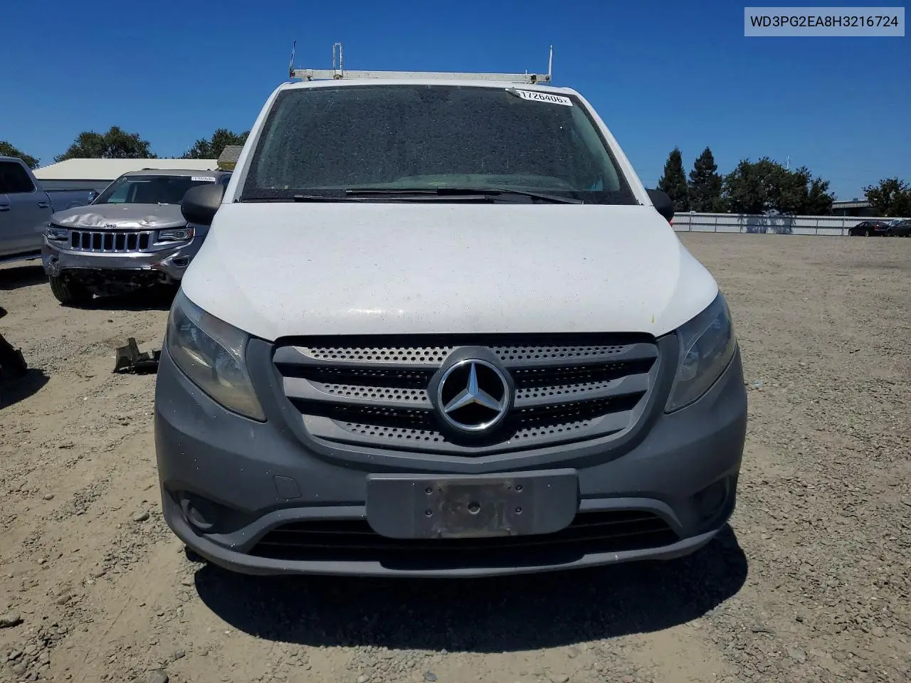 2017 Mercedes-Benz Metris VIN: WD3PG2EA8H3216724 Lot: 61726406