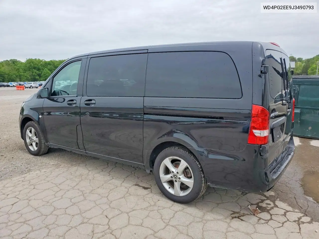 2018 Mercedes-Benz Metris VIN: WD4PG2EE9J3490793 Lot: 52439856