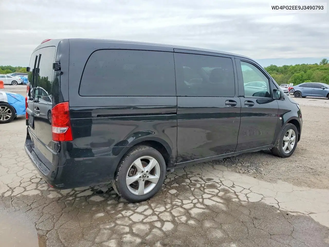 2018 Mercedes-Benz Metris VIN: WD4PG2EE9J3490793 Lot: 52439856