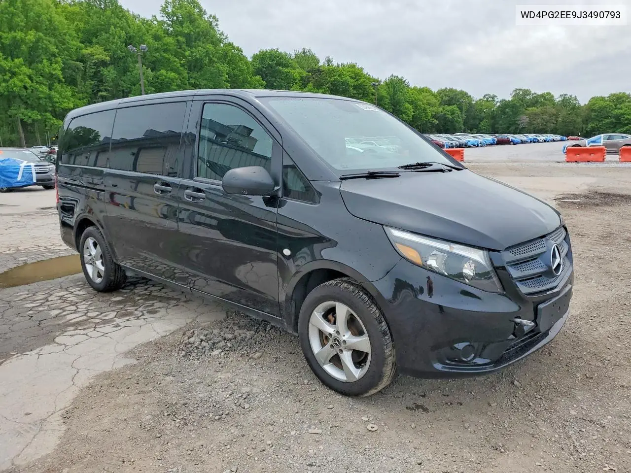 2018 Mercedes-Benz Metris VIN: WD4PG2EE9J3490793 Lot: 52439856
