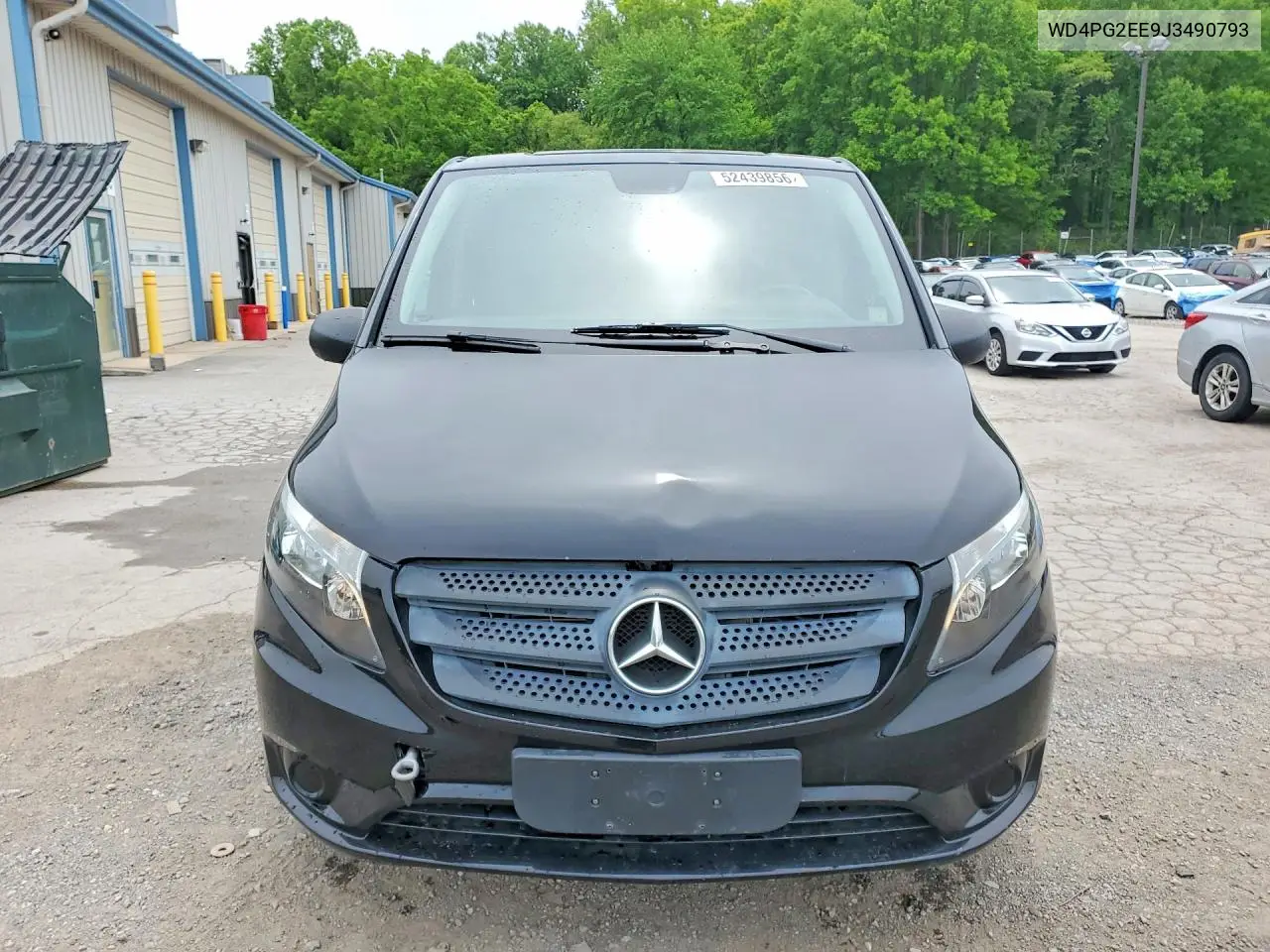 2018 Mercedes-Benz Metris VIN: WD4PG2EE9J3490793 Lot: 52439856