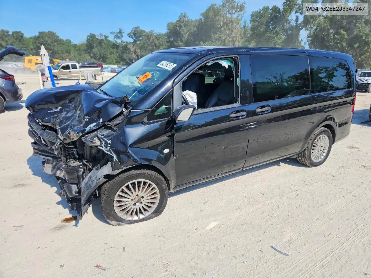 2018 Mercedes-Benz Metris VIN: WD4PG2EE2J3347247 Lot: 54206286