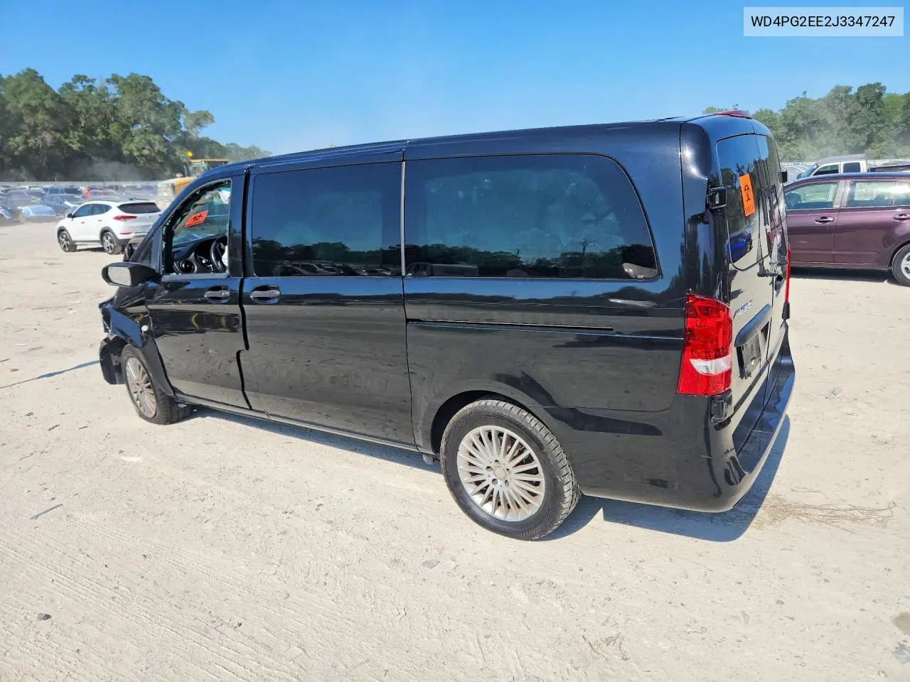 2018 Mercedes-Benz Metris VIN: WD4PG2EE2J3347247 Lot: 54206286