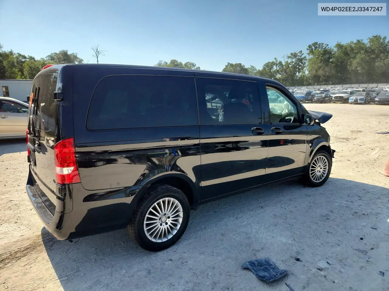 2018 Mercedes-Benz Metris VIN: WD4PG2EE2J3347247 Lot: 54206286