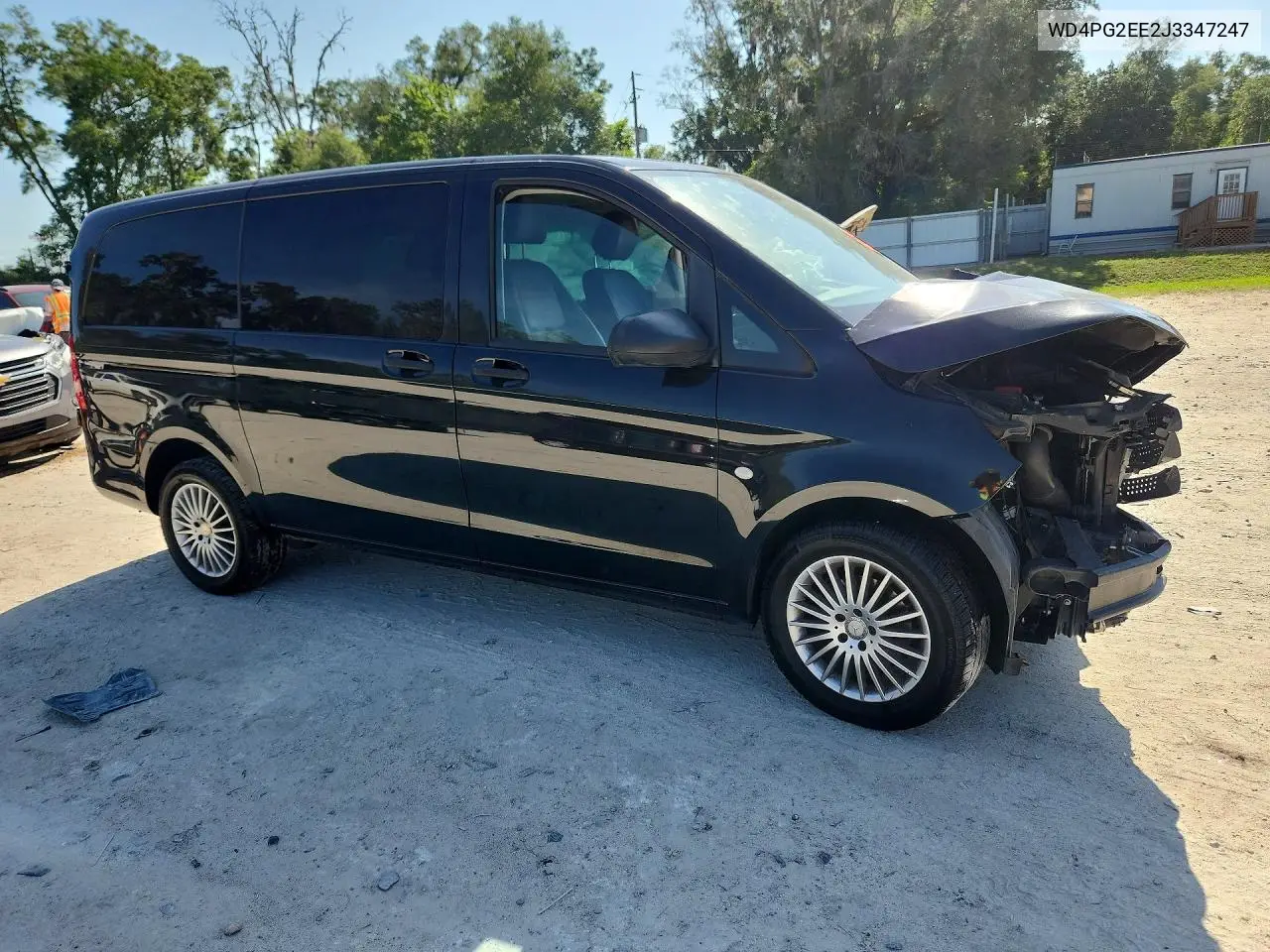 2018 Mercedes-Benz Metris VIN: WD4PG2EE2J3347247 Lot: 54206286