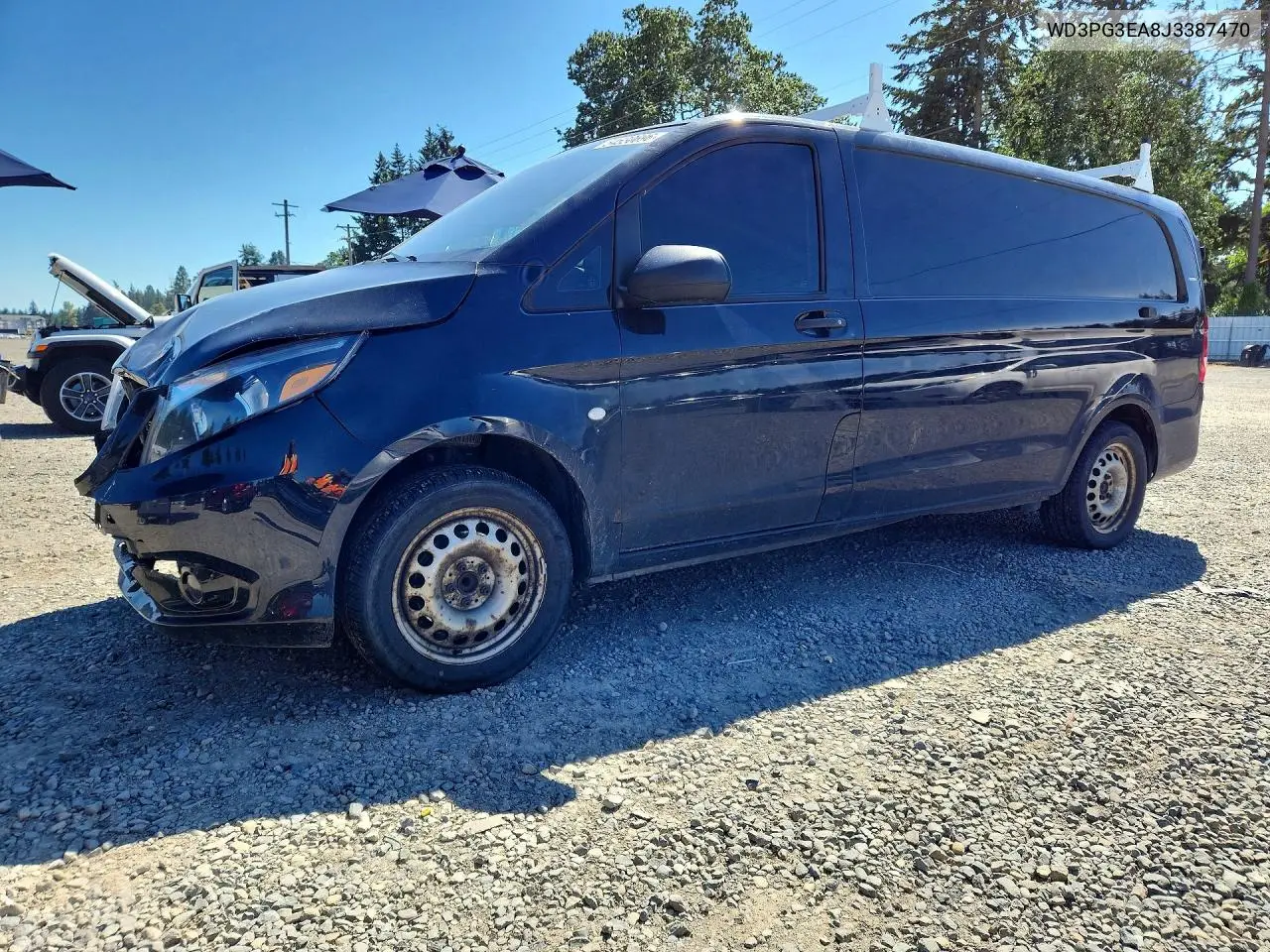 2018 Mercedes Benz Metris VIN: WD3PG3EA8J3387470 Lot: 54530696