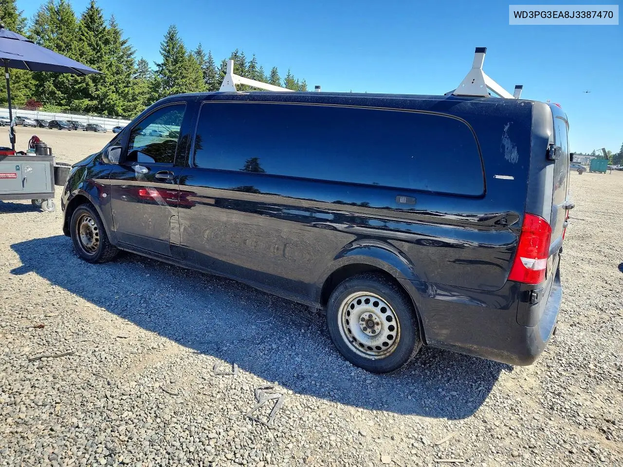 2018 Mercedes Benz Metris VIN: WD3PG3EA8J3387470 Lot: 54530696