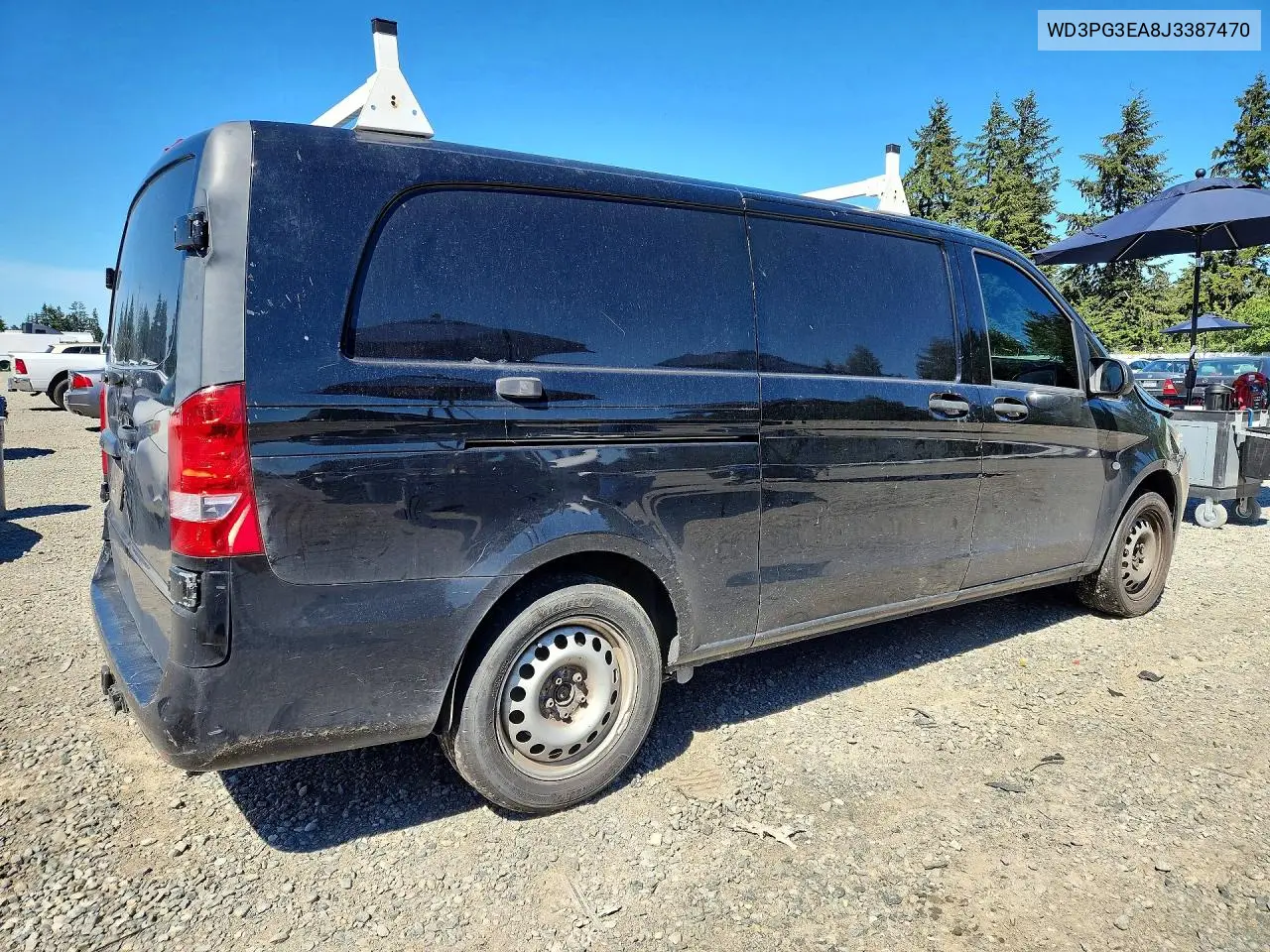 2018 Mercedes Benz Metris VIN: WD3PG3EA8J3387470 Lot: 54530696