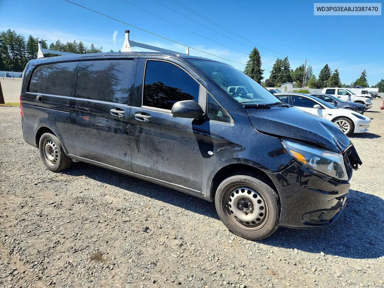 2018 Mercedes Benz Metris VIN: WD3PG3EA8J3387470 Lot: 54530696