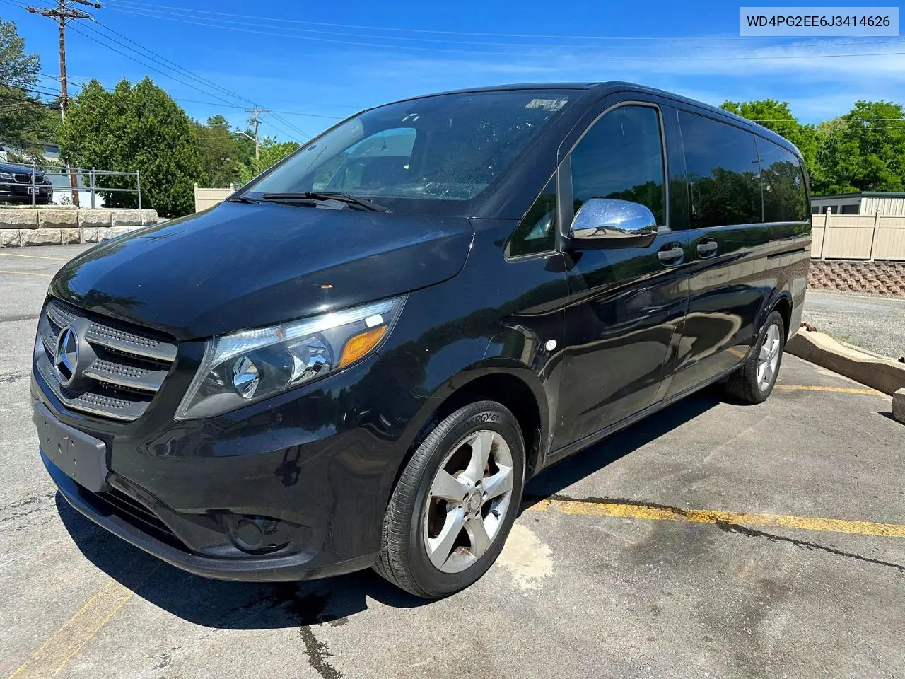 2018 Mercedes-Benz Metris VIN: WD4PG2EE6J3414626 Lot: 55375136