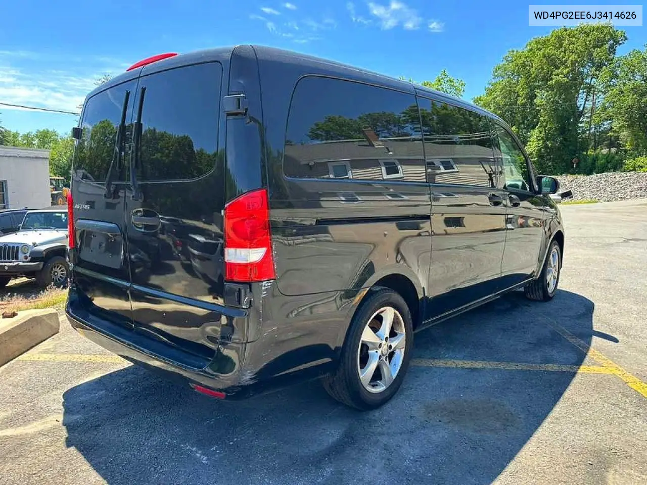 2018 Mercedes-Benz Metris VIN: WD4PG2EE6J3414626 Lot: 55375136