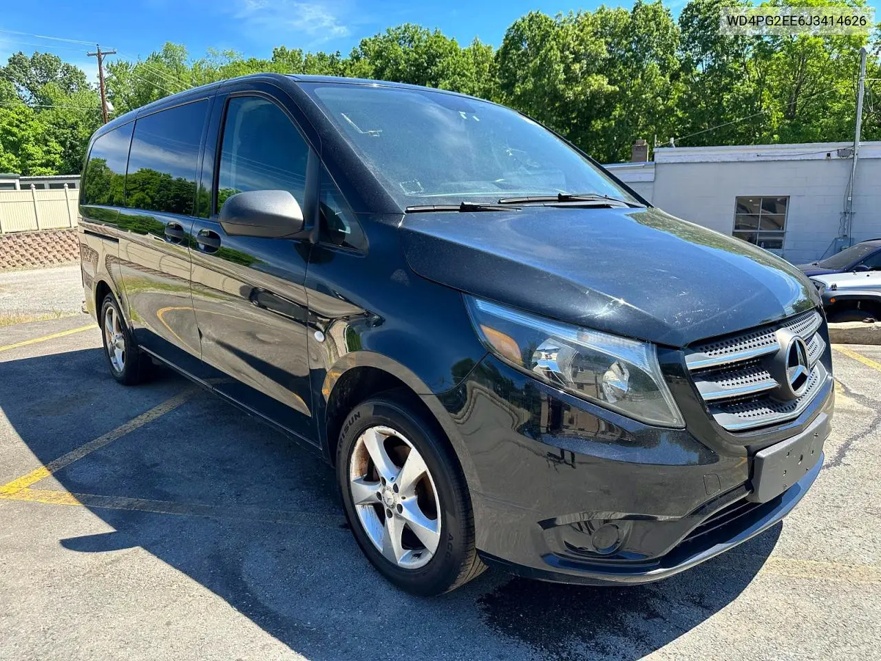 2018 Mercedes-Benz Metris VIN: WD4PG2EE6J3414626 Lot: 55375136