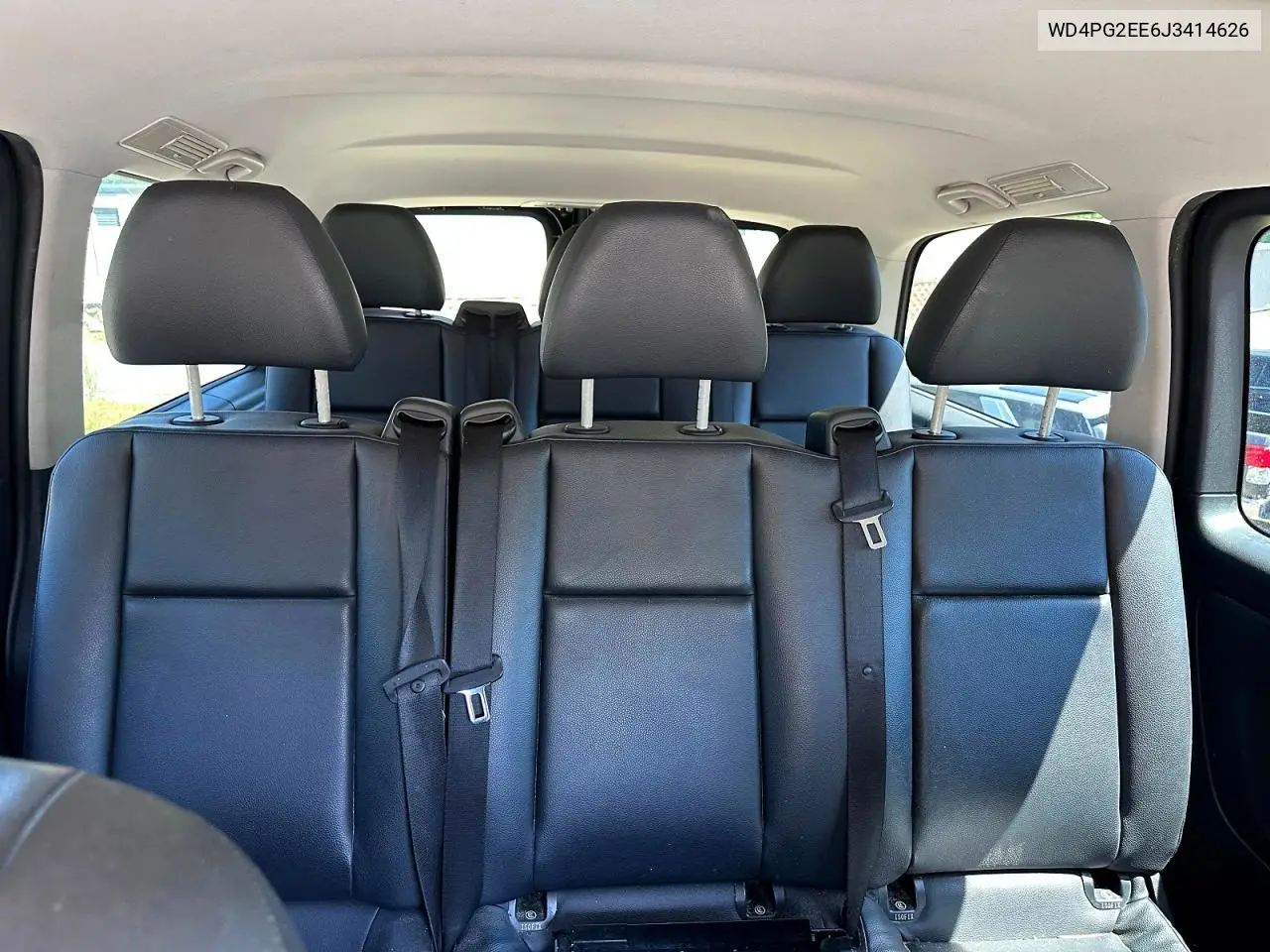 2018 Mercedes-Benz Metris VIN: WD4PG2EE6J3414626 Lot: 55375136
