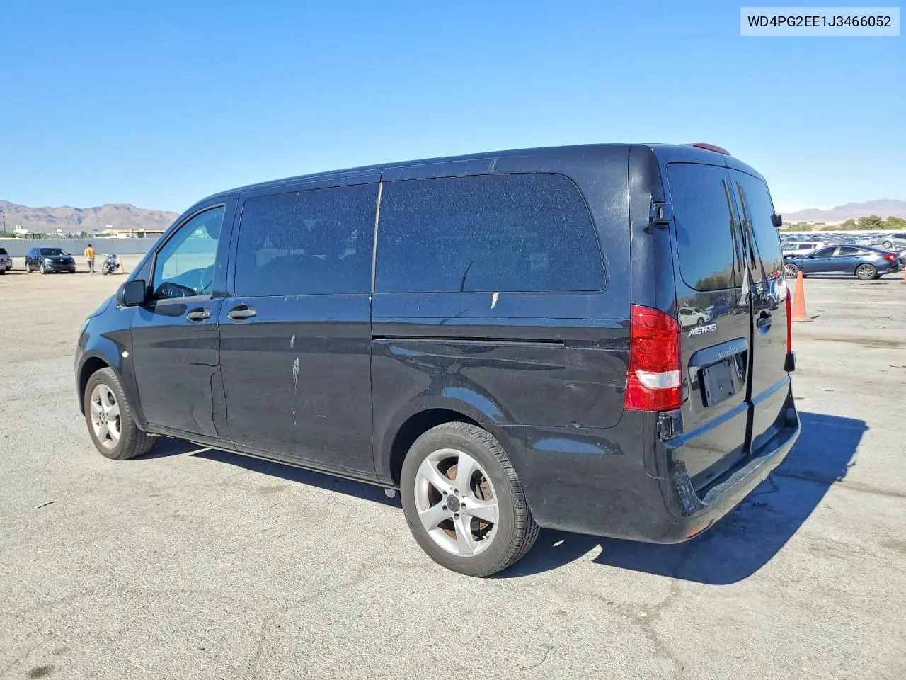 2018 Mercedes-Benz Metris VIN: WD4PG2EE1J3466052 Lot: 60045166