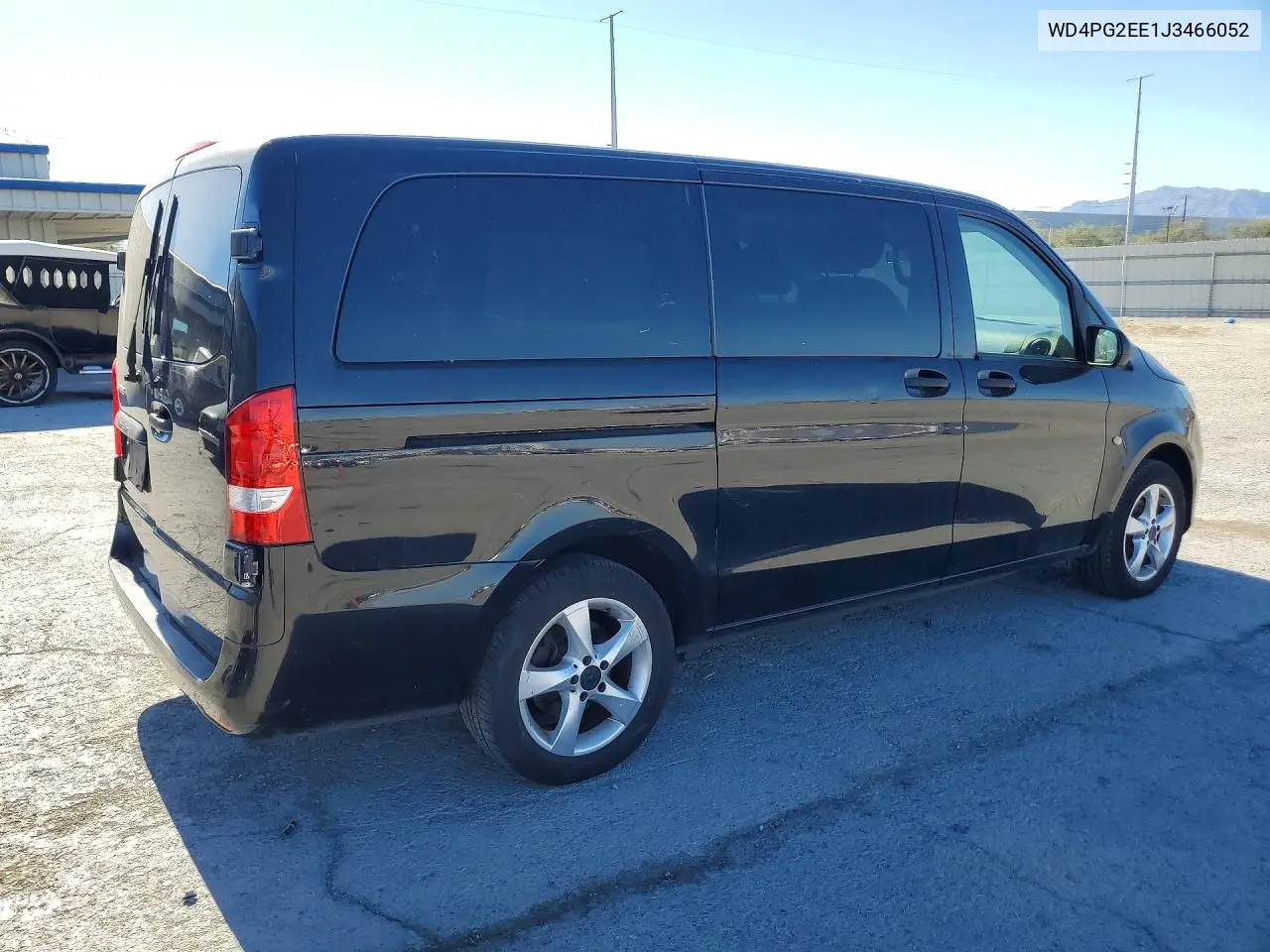 2018 Mercedes-Benz Metris VIN: WD4PG2EE1J3466052 Lot: 60045166