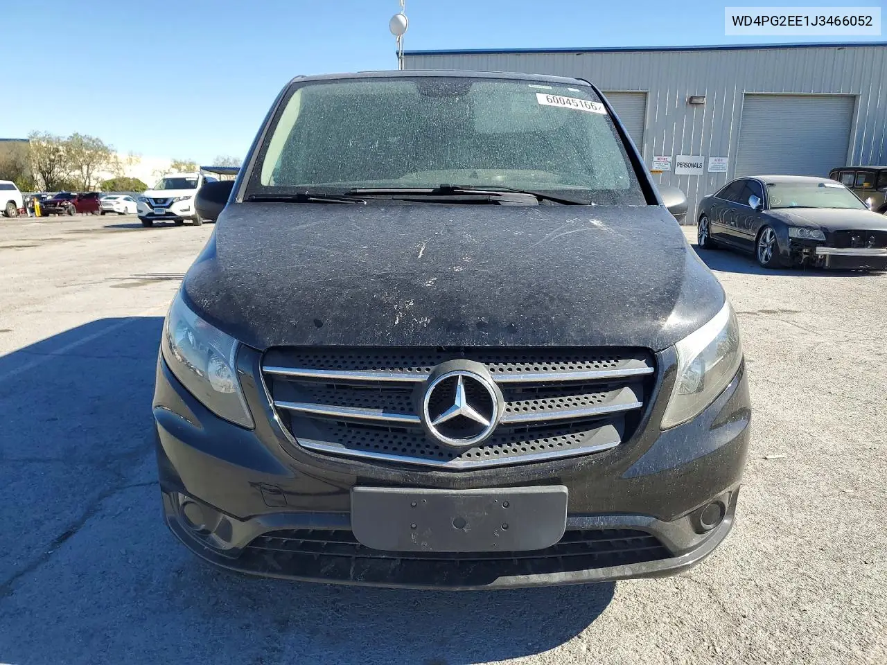 2018 Mercedes-Benz Metris VIN: WD4PG2EE1J3466052 Lot: 60045166