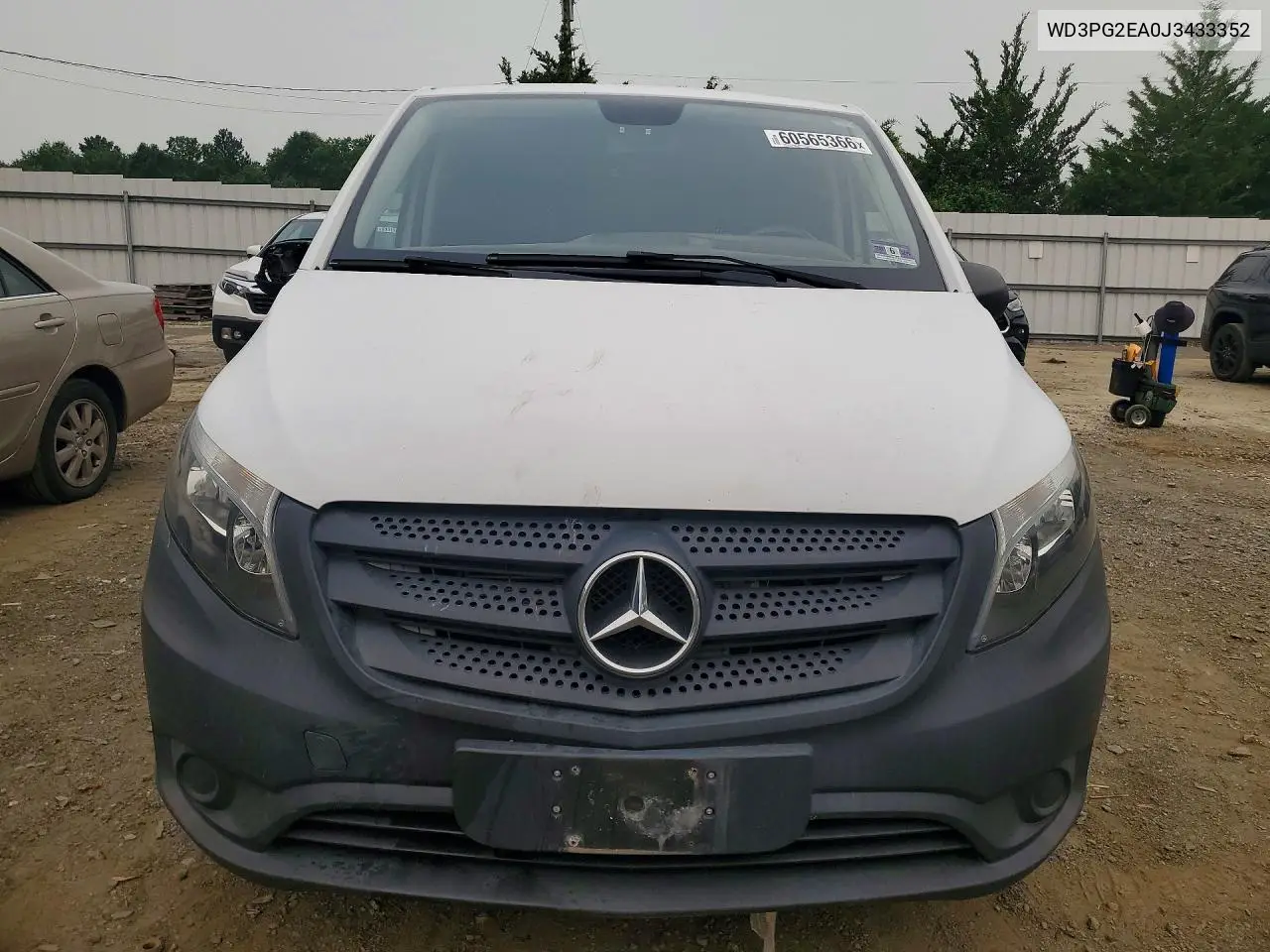 2018 Mercedes-Benz Metris VIN: WD3PG2EA0J3433352 Lot: 60565366